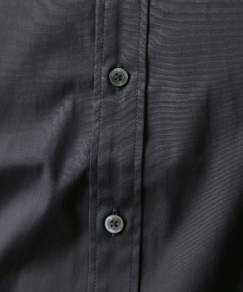 5351 POUR LES HOMMES（ゴーサンゴーイチプールオム）の「ストレッチブロードシャツ（シャツ/ブラウス・メンズ・ブラック/ホワイト・3/4/1/2）」の6枚目の写真