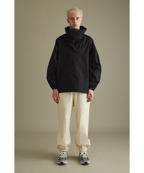 STYLEMIXER(スタイルミキサー)の「ヘビー天竺カットルーズパンツ(その他パンツ・メンズ・アイボリー/ブラック・MEDIUM/LARGE)」の5枚目の写真