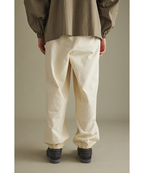 STYLEMIXER(スタイルミキサー)の「ヘビー天竺カットルーズパンツ(その他パンツ・メンズ・アイボリー/ブラック・MEDIUM/LARGE)」の8枚目の写真