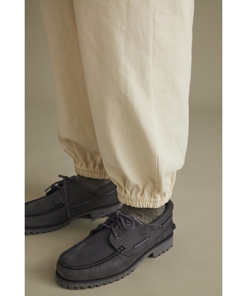STYLEMIXER(スタイルミキサー)の「ヘビー天竺カットルーズパンツ(その他パンツ・メンズ・アイボリー/ブラック・MEDIUM/LARGE)」の13枚目の写真