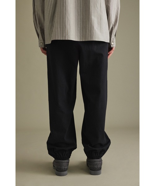 STYLEMIXER(スタイルミキサー)の「ヘビー天竺カットルーズパンツ(その他パンツ・メンズ・アイボリー/ブラック・MEDIUM/LARGE)」の21枚目の写真