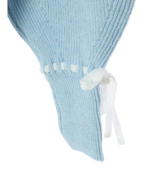 Areeam（アリーム）の「配色リボンフリルニットプルオーバー（ニット/セーター・レディース・ピンク/ライトブルー・FREE）」の13枚目の写真