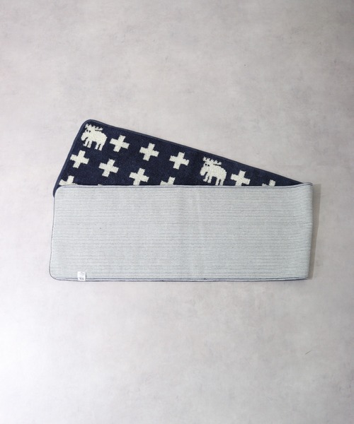 moz(モズ)の「moz キッチンマット クロス 45x240(ラグ/マット・レディース・グレー/ネイビー・FREE)」の5枚目の写真