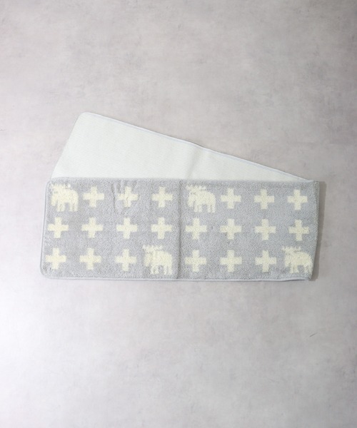 moz(モズ)の「moz キッチンマット クロス 45x240(ラグ/マット・レディース・グレー/ネイビー・FREE)」の3枚目の写真