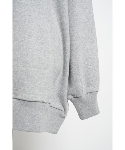 gomme（ゴム）の「30/10裏毛　70スウェットT（スウェット・レディース・チャコールグレー/トップグレー/ブラック・MEDIUM）」の14枚目の写真