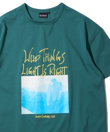 WILD THINGS | 【WILD THINGS/ワイルドシングス】CLIMBING LIGHT IS RIGHT / シルケット天竺 フォトプリントTシャツ WT24051SK(Tシャツ/カットソー)