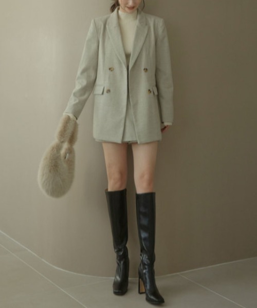 ACYM Wrap skirt short パンツ セール】Wrap skirt short パンツ（スカート）｜ACYM（アシーム