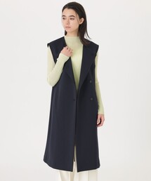 CAST: | 【着回し抜群】ロングジレ(ベスト)