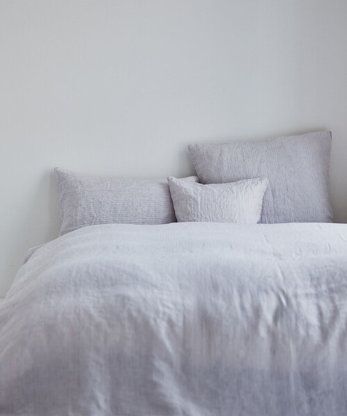 ストライプリネン 掛布団カバー（ダブル）（寝具）｜TOMORROWLAND HOME