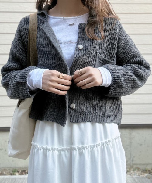 美品 ADORE アドーア トップス カーディガン ボレロ ベージュ Mサイズ 楽天市場】ADORE アドーア（カーディガン・ボレロ｜トップス