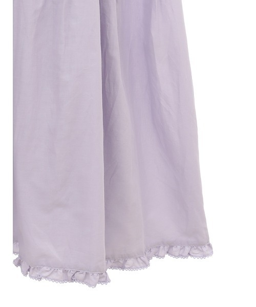 Pink House フリル襟付きローンミディワンピース PINK HOUSE（ピンクハウス）の「フリル襟付きローンミディワンピース