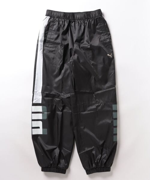 PUMA(プーマ)の「《PUMA》TRN EDGE ウラメッシュウーブンパンツ(その他パンツ・レディース・ブラック/ベージュ系その他/ホワイト・M/L)」の2枚目の写真