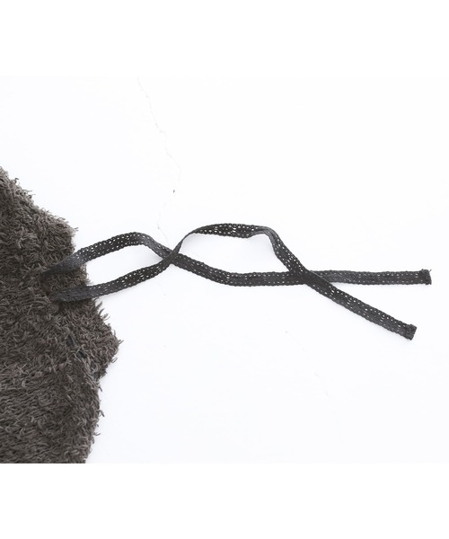 somari imagination（ソマリ イマジネーション）の「『テープヤーンモモンガカーデ』（カーディガン/ボレロ・レディース・アイボリー/チャコール・FREE）」の13枚目の写真