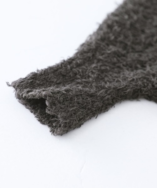 somari imagination（ソマリ イマジネーション）の「『テープヤーンモモンガカーデ』（カーディガン/ボレロ・レディース・アイボリー/チャコール・FREE）」の12枚目の写真