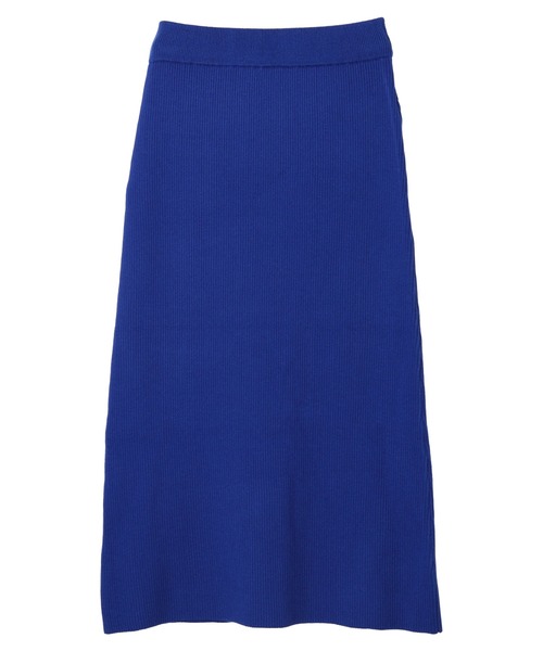CRAFT STANDARD BOUTIQUE(クラフトスタンダードブティック)の「アンチピリングリブニットスカート(スカート・レディース・ブルー/ブラック/ブラウン・M/L)」の10枚目の写真
