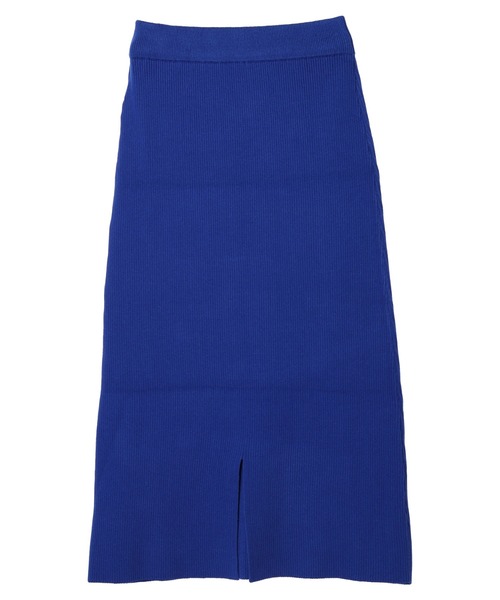 CRAFT STANDARD BOUTIQUE(クラフトスタンダードブティック)の「アンチピリングリブニットスカート(スカート・レディース・ブルー/ブラック/ブラウン・M/L)」の11枚目の写真