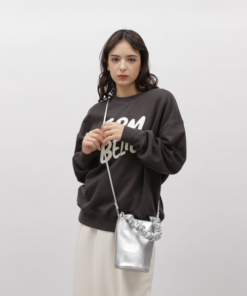 LAKOLE（ラコレ）の「ギャザーハンドルミニ2WAYショルダーバッグ / 100195（ショルダーバッグ・レディース・ブラック/セージグリーン/その他1/ブルー・FREE）」の7枚目の写真