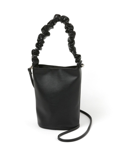 LAKOLE（ラコレ）の「ギャザーハンドルミニ2WAYショルダーバッグ / 100195（ショルダーバッグ・レディース・ブラック/セージグリーン/その他1/ブルー・FREE）」の8枚目の写真