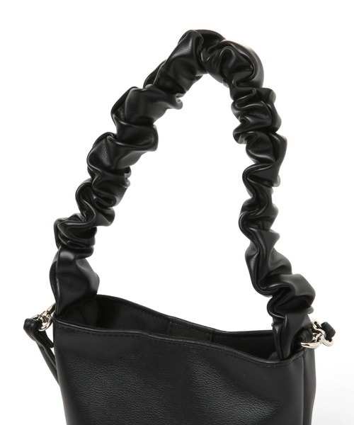 LAKOLE（ラコレ）の「ギャザーハンドルミニ2WAYショルダーバッグ / 100195（ショルダーバッグ・レディース・ブラック/セージグリーン/その他1/ブルー・FREE）」の17枚目の写真