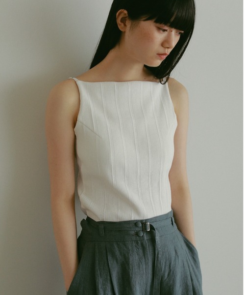 カーサフラインオーガニックコットンキャミソール