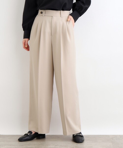 grove（グローブ）の「◇綺麗シルエット！2タックワイドパンツ（その他