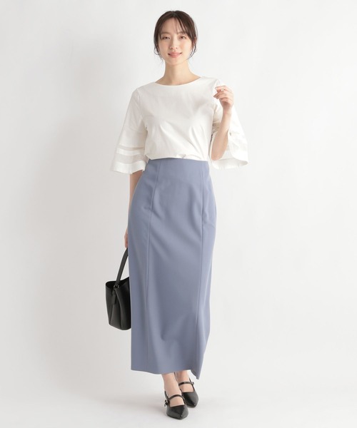 【新品未使用】Andemiu スリットIラインスカート セール】スリットIラインスカート111756（スカート）｜Andemiu