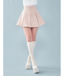 Darich | ファンシーツイードフレアミニスカート(スカート)
