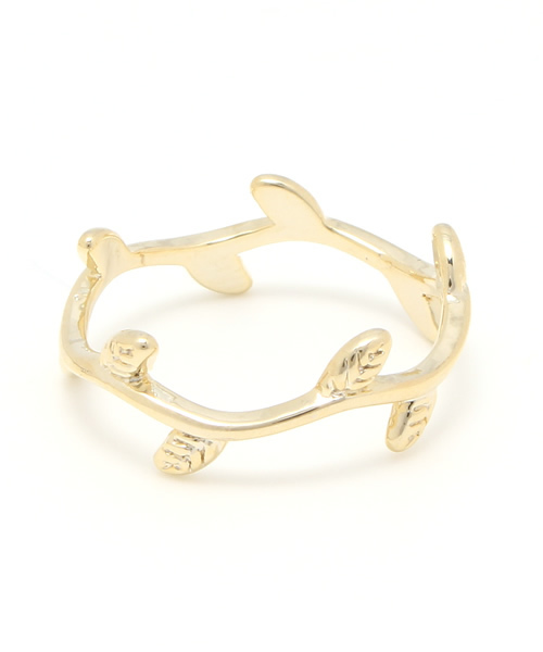 SMELLY(スメリー)の「SMELLY 2リングセット(リング・レディース・ゴールド・ONE)」の3枚目の写真