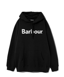 "JAPAN LIMITED" Barbour ロゴ スウェット フード パーカー