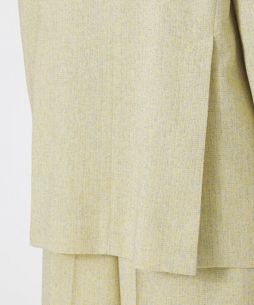 LOVELESS（ラブレス）の「【セットアップ対応】サマーツィードジャケット（テーラードジャケット・レディース・ライトイエロー・34/36）」の5枚目の写真