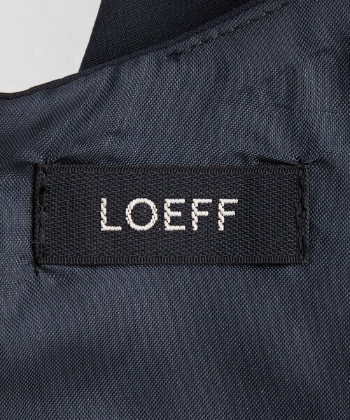 LOEFF(ロエフ)の「<LOEFF>TW タフタ オールインワン(つなぎ/オールインワン・レディース・ブラック/ネイビー・1/0)」の13枚目の写真