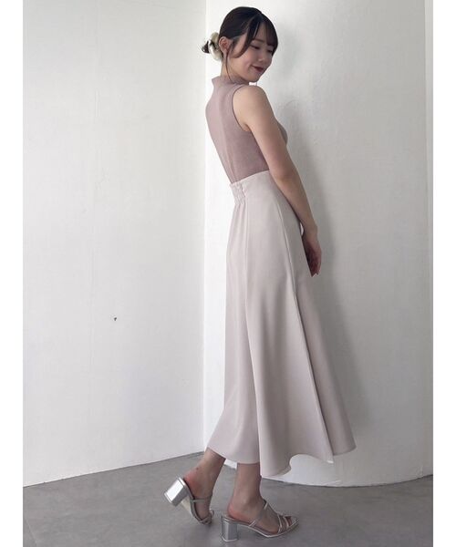 dazzlin(ダズリン)の「セミマーメイドスカート(スカート・レディース・アイボリー/ブラウン/ベージュ・SMALL/MEDIUM)」の16枚目の写真