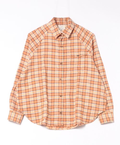 BILLABONG レディース BEST TIME 長袖シャツ 【2024年春夏モデル】/ビラボンチェック半袖シャツ