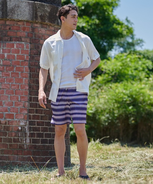 Eddie Bauer(エディーバウアー)の「リネン混 半袖 キャンプシャツ(シャツ/ブラウス・メンズ・マルーン/サックスブルー/ウィート/ホワイト/インディゴブルー・L/M/XL/S/XXL)」の20枚目の写真