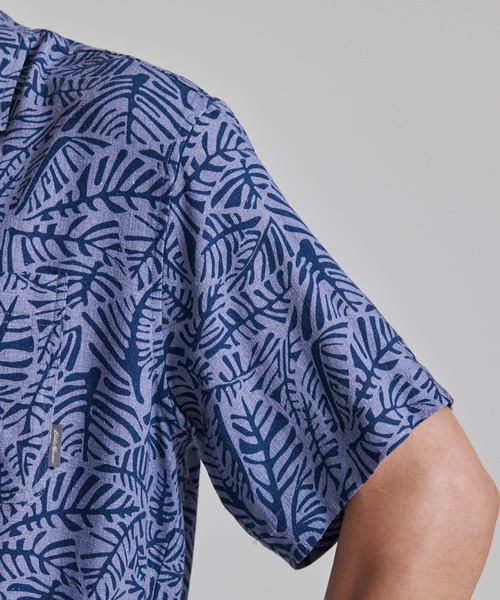 Eddie Bauer(エディーバウアー)の「リネン混 半袖 キャンプシャツ(シャツ/ブラウス・メンズ・マルーン/サックスブルー/ウィート/ホワイト/インディゴブルー・L/M/XL/S/XXL)」の14枚目の写真