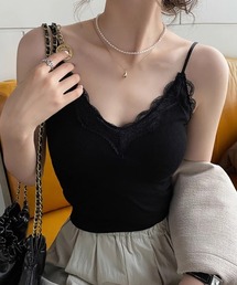 キャミソール（ブラック/黒色系・フリル）ファッション通販 - ZOZOTOWN