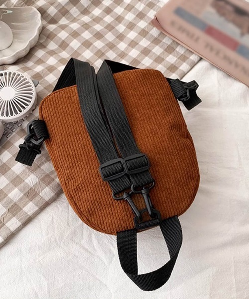 Miniministore(ミニミニストア)の「コーデュロイ リュックバッグ 軽量(バックパック/リュック・レディース・グリーン/ブラック/ワインレッド/キャメル・FREE)」の20枚目の写真