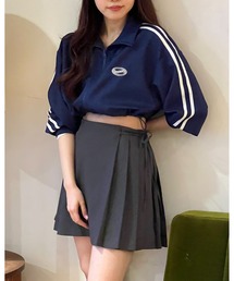 3.3 Field Trip  | 3.3 Field Trip／サイドプリーツ ミニスカート（裏地付き） 2105744(スカート)