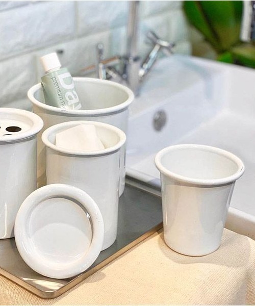 GEORGE'S（ジョージズ）の「エナメル タンブラー（オーラルケア/歯磨きグッズ・レディース・ホワイト・FREE）」の3枚目の写真