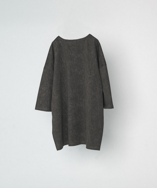 selle glant(セレグランテ)の「PIGMET LIKE REVERSIBLE T/ピグメントライクリバーシブルTシャツ(Tシャツ/カットソー・メンズ・チャコールグレー/ブラック/アイボリー・MEDIUM/LARGE)」の21枚目の写真