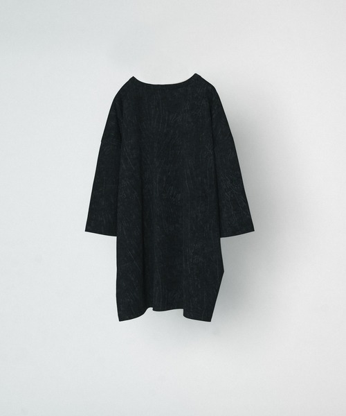 selle glant(セレグランテ)の「PIGMET LIKE REVERSIBLE T/ピグメントライクリバーシブルTシャツ(Tシャツ/カットソー・メンズ・チャコールグレー/ブラック/アイボリー・MEDIUM/LARGE)」の8枚目の写真