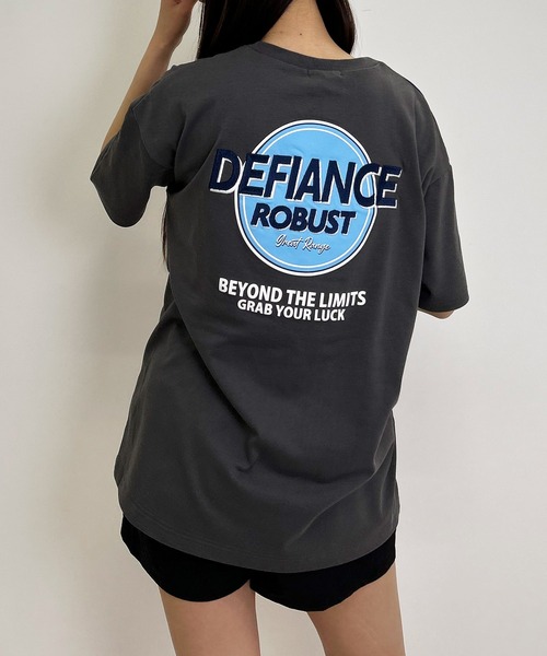INGNI（イング）の「BackサークルロゴチュニックTシャツ（Tシャツ/カットソー・レディース・オフホワイト/オートミール/スミクロ・M）」の15枚目の写真