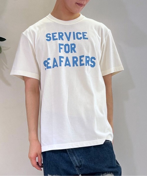【日本製】グリーンボウル 【GREEN BOWL】Organic CottonT-shirts (E柄 SERVICE）（Tシャツ/カットソー）｜GREEN BOWL（グリーンボウル）