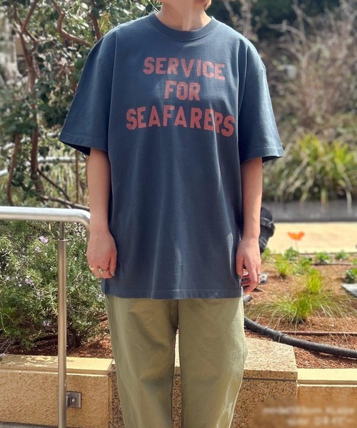 【日本製】グリーンボウル 【GREEN BOWL】Organic CottonT-shirts (E柄 SERVICE）（Tシャツ/カットソー）｜GREEN BOWL（グリーンボウル）