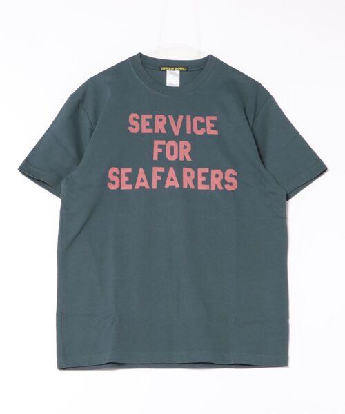 【日本製】グリーンボウル 【GREEN BOWL】Organic CottonT-shirts (E柄 SERVICE）（Tシャツ/カットソー）｜GREEN BOWL（グリーンボウル）