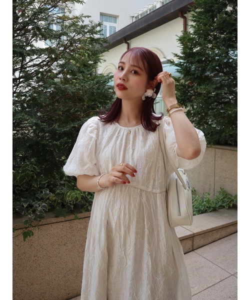 JUMELLE（ジュメロ）の「【結婚式/オケージョン】sheer petal pierce（ピアス（両耳用）・レディース・ピンク/ホワイト・FREE）」の15枚目の写真