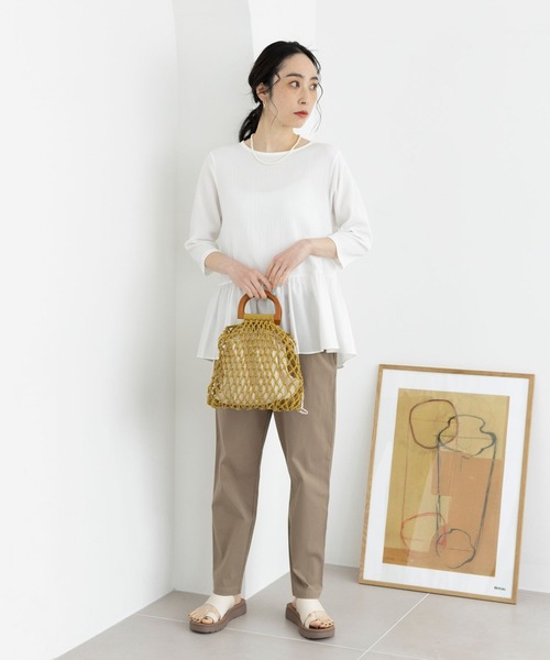 studio CLIP（スタディオクリップ）の「軽らくトングサンダル（サンダル・レディース・オフホワイト/ブラック/その他2/ブラウン・LARGE/SMALL/MEDIUM）」の14枚目の写真