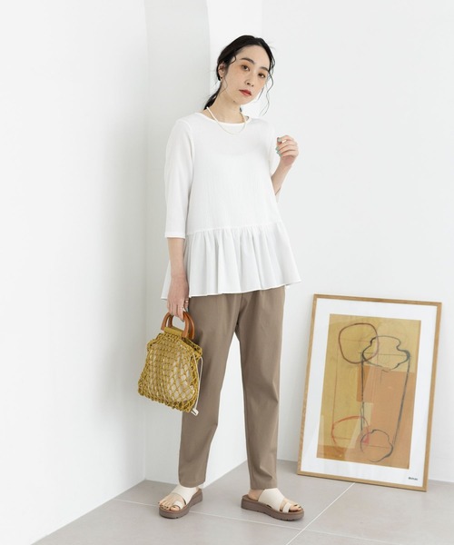 studio CLIP（スタディオクリップ）の「軽らくトングサンダル（サンダル・レディース・オフホワイト/ブラック/その他2/ブラウン・LARGE/SMALL/MEDIUM）」の15枚目の写真