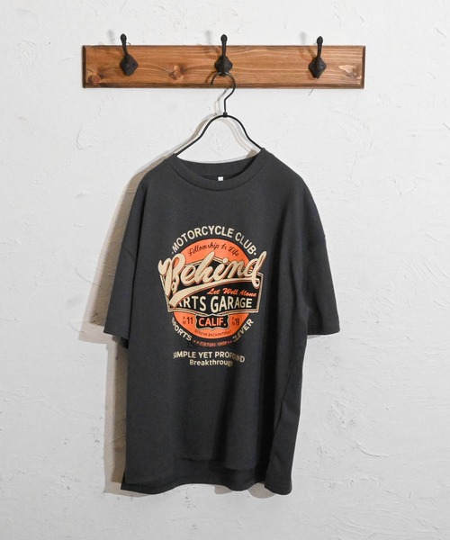 Anytime Songs(エニータイムソングス)の「16/TC 天竺プリントTシャツ(ダイス、ジャックダニエル、看板係)(Tシャツ/カットソー・メンズ・グレー系その他/チャコール/ホワイト系その他2/ブラック系その他2/グレー系その他2/ブラック/ホワイト/ホワイト系その他/ブラック系その他・LARGE/X-LARGE/MEDIUM)」の9枚目の写真