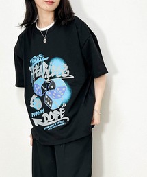 Anytime Songs | 16/TC 天竺プリントTシャツ(ダイス、ジャックダニエル、看板係)(Tシャツ/カットソー)